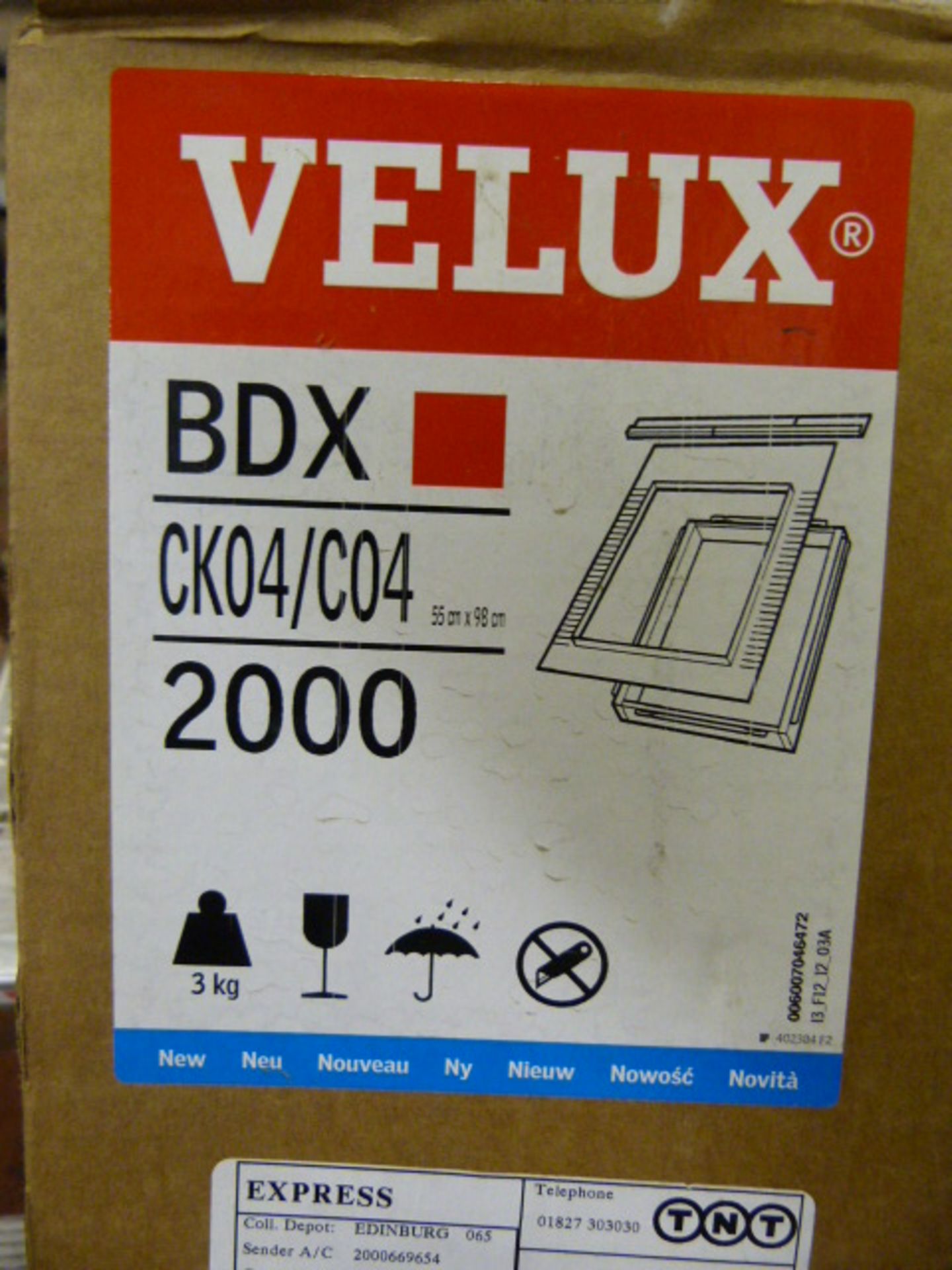 *Velux BDXCK04/CO42000 Window Frame