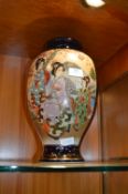 Decorative Japanese Vase - Geisha Girls