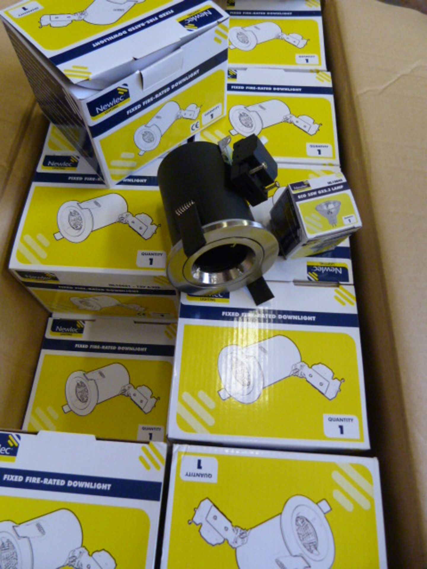 *Box of 20 Fixed Fire Rated Downlights