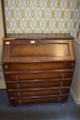 Oak Four Drawer Bureau