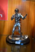 Leonardo Figurine with Silvered Finish - Elvis Pre