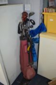 Golf Bag with Wilson and John Letters Clubs