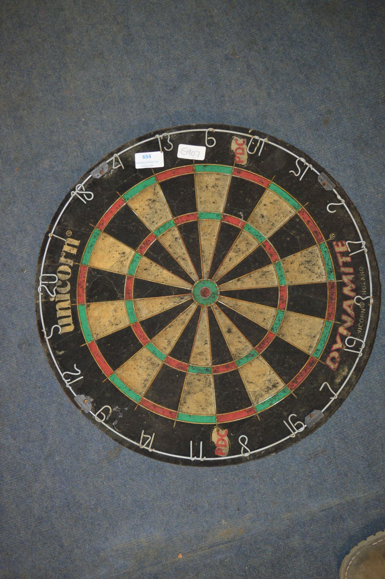 Unicorn Dynamite Treble Dartboard