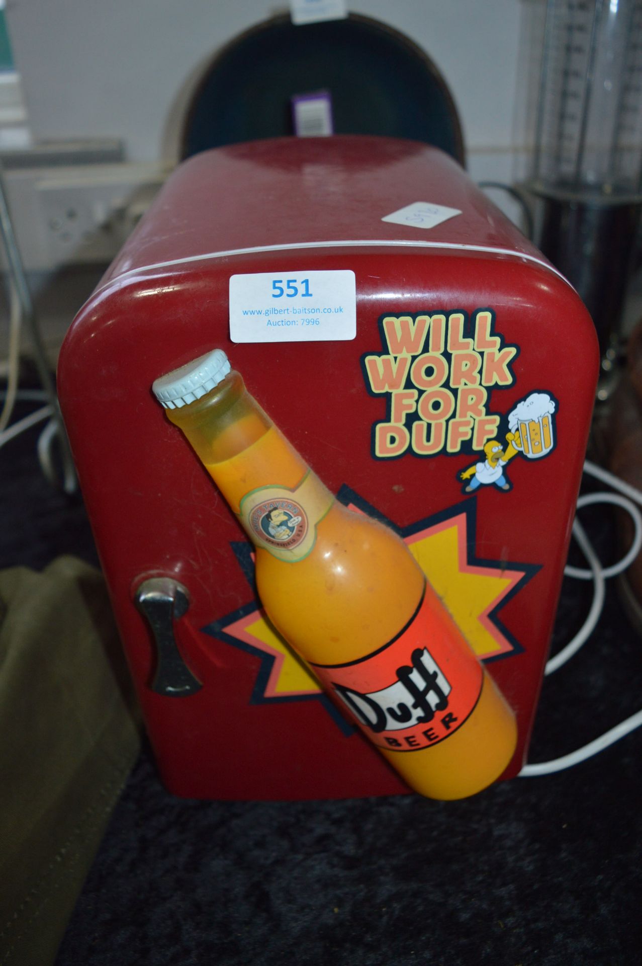 Simpsons 12V Mini Fridge