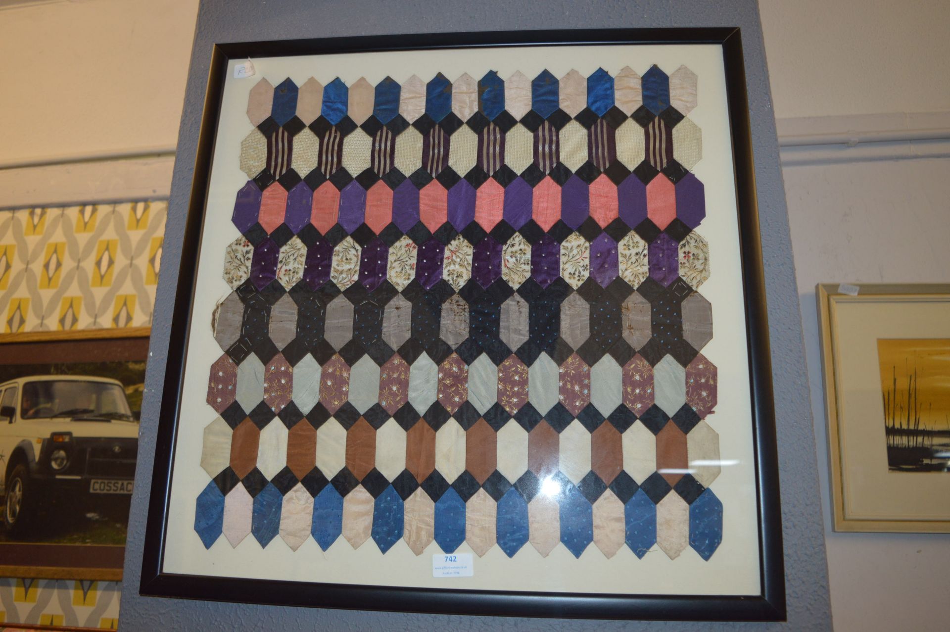 Framed Patchwork Panel