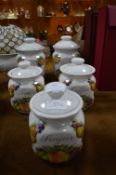 Melba Ware Kitchen Storage Jars