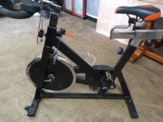 *Black Fixed Wheel Spin Bicycle