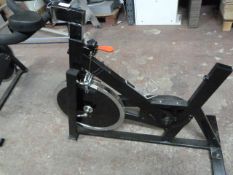*Black Fixed Wheel Spin Bicycle (AF)