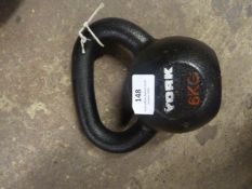 *6kg Cast York Kettlebell