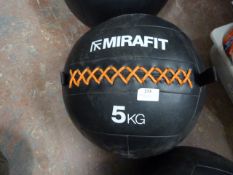 *5kg Mirafit Medicine Ball
