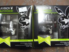 *Two Playboy "Hollywood" Gift Sets