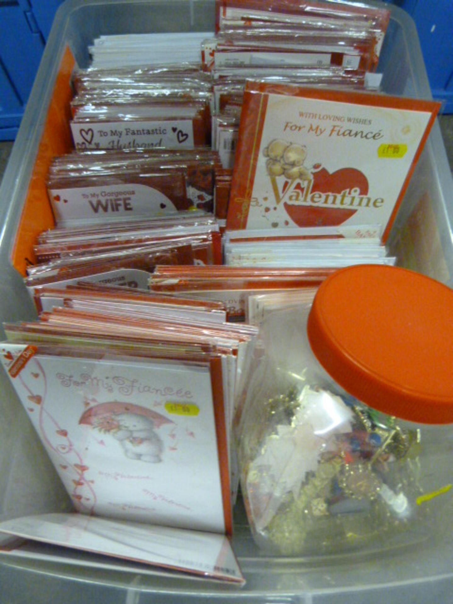 Box of Valentines Cards
