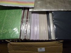 Box of Assorted Crafting Paper