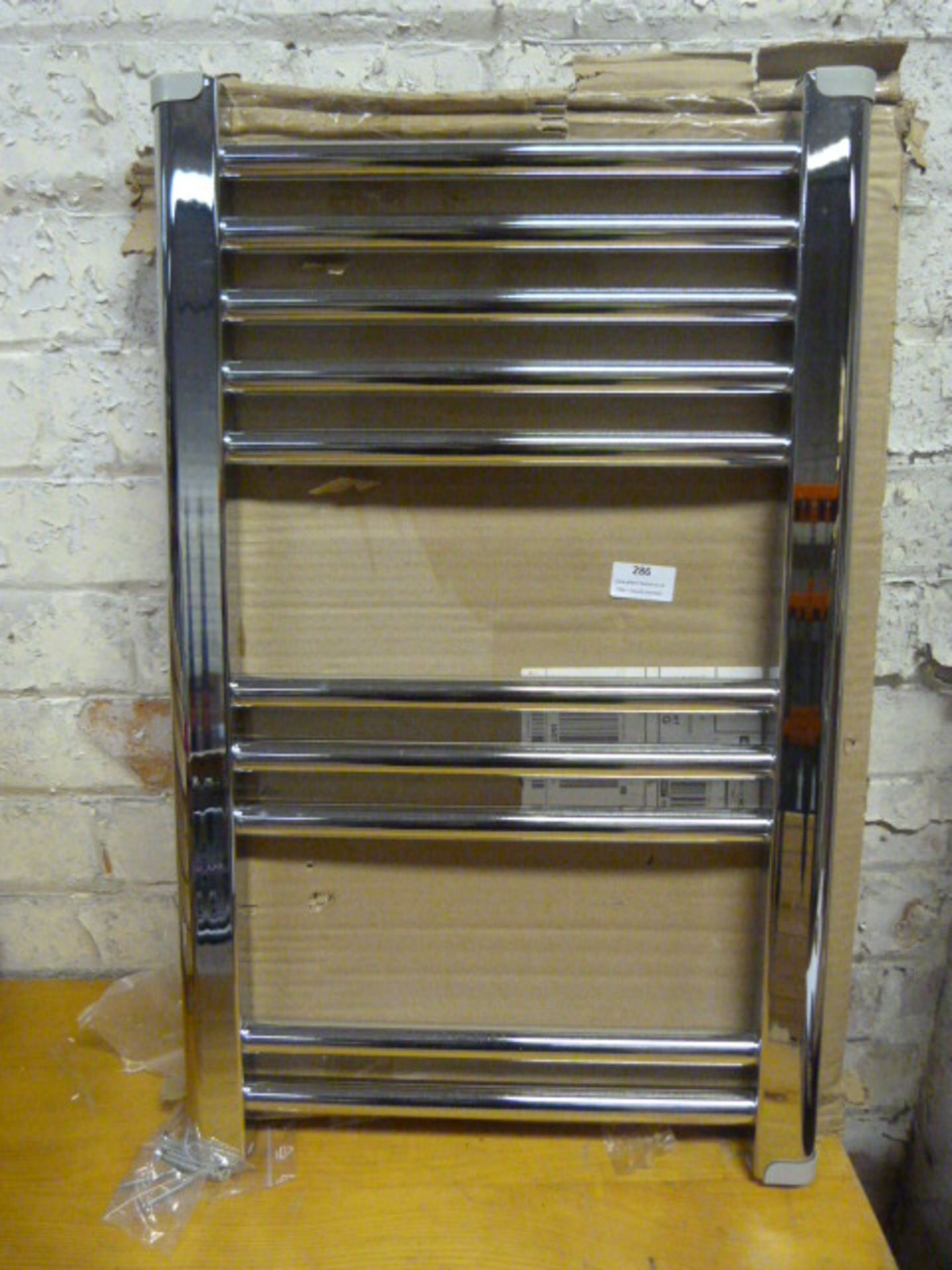 Allegra Chrome Towel Rail 400mm x 650mm