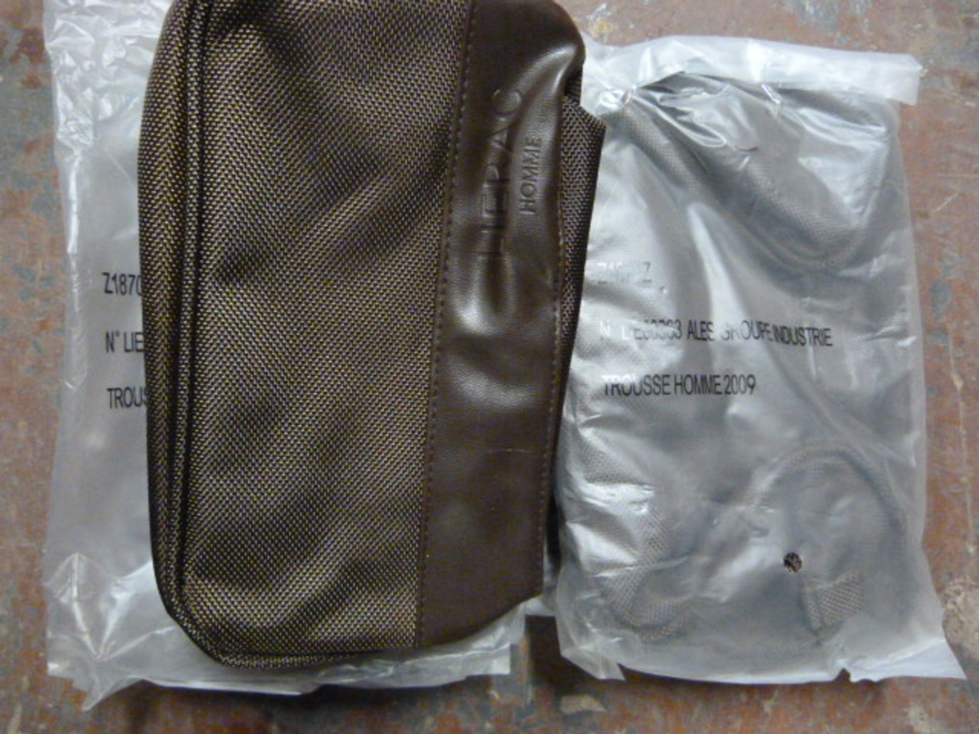 *Four Mens Toiletry Bags