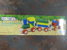 *Wooden Stacking Train