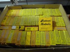 Box of Roman Labels