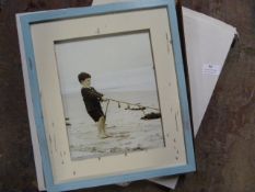 *Two Shabby Chic Framed Seaside Pictures