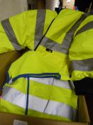 Large Box of Children's High Vis Jackets and Vests