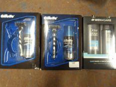 *Two Gillette Mac3 and a Dove Daily Care Sets