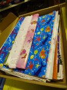 Box of Assorted Wrapping Paper