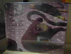 *Two Knitting Craft Kits