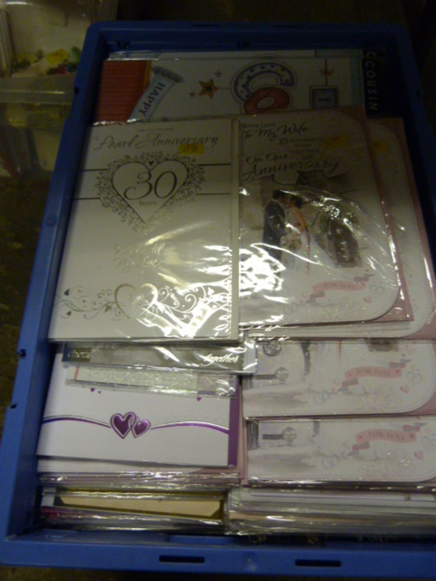 Mixed Lot of Anniversary and Birthday Cards etc.