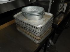 *24 Aluminium Baking Trays