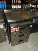 *Stainless Steel Preparation Table with Appliance