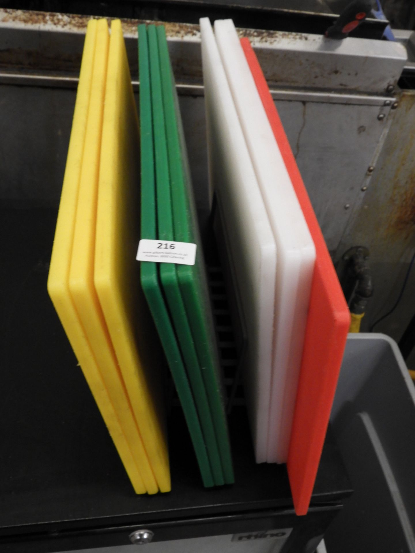 *Ten Polyethene Chopping Boards