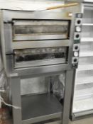 *Cuppone 2 Deck Pizza Oven on Stand
