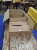 *Two Box of Branded Bar Glass