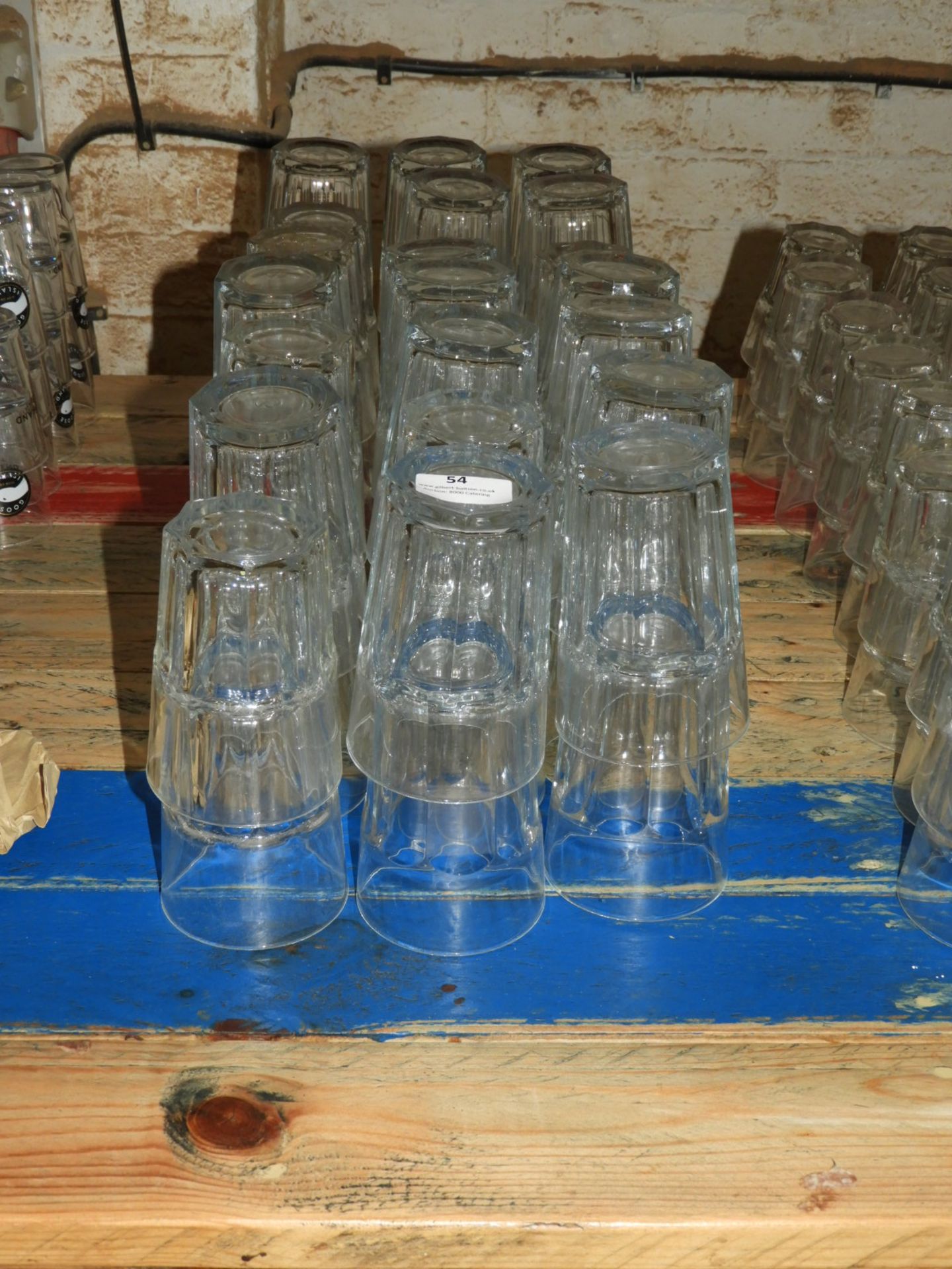 *Forty Two Heavy Base Drinking Glasses