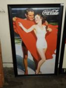 *Reproduction "Drink Coca-Cola" Framed Print
