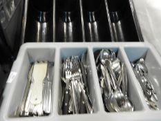 *Two Cutlery Trays Containing Assorted Stainless S