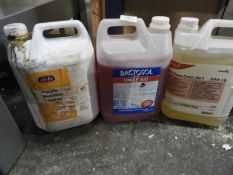*1x5L of Beoline Cleaner, 1x5L of DA9.10 Auto Oven