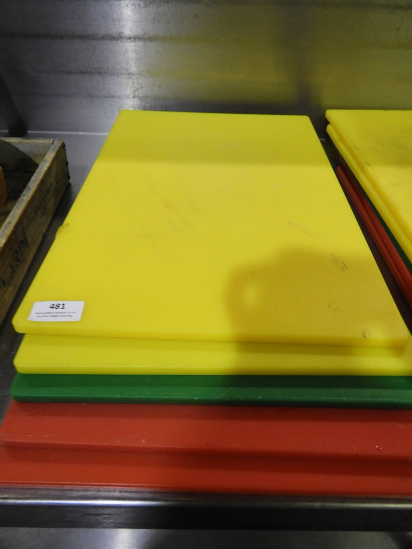 *Five Coloured Chopping Boards