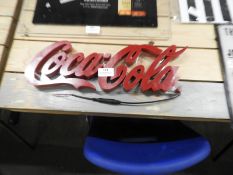 *Illuminated Coca-Cola Sign