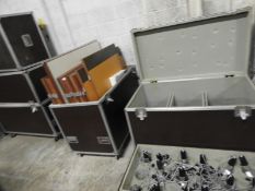 *Three Flight Cases Containing an Exhibition Displ