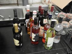 *Assorted Full and Part Bottles of Spirits, Wines,