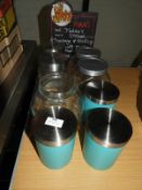 *Assorted Glass and Other Storage Jars