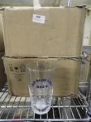 *Two Box of "Old Blue Last Beer" Branded Pint Glas