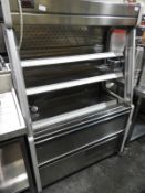 *Refrigerated Stainless Steel Multideck Display Un