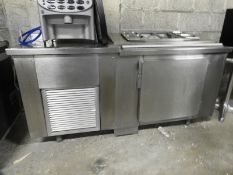 *Refrigerated Stainless Steel Preparation Unit Enc