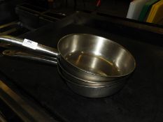 *3 Stainless Steel Frying Pans