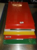 *5 Coloured Chopping Boards