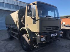 *Iveco Ex Military 4 Wheel Drive Truck with Drop Side and Canvas Back Reg N85 BWK