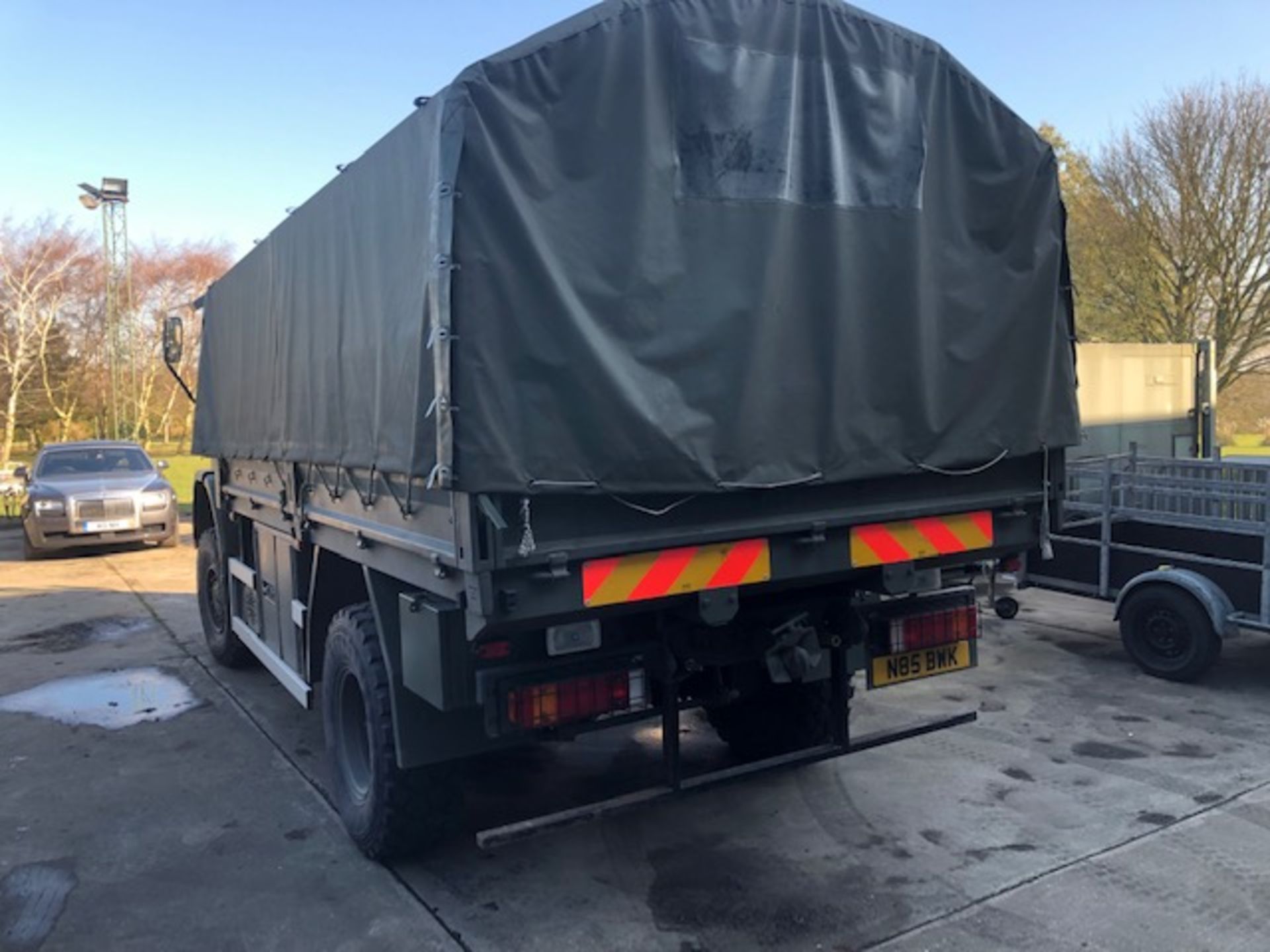 *Iveco Ex Military 4 Wheel Drive Truck with Drop Side and Canvas Back Reg N85 BWK - Image 5 of 5