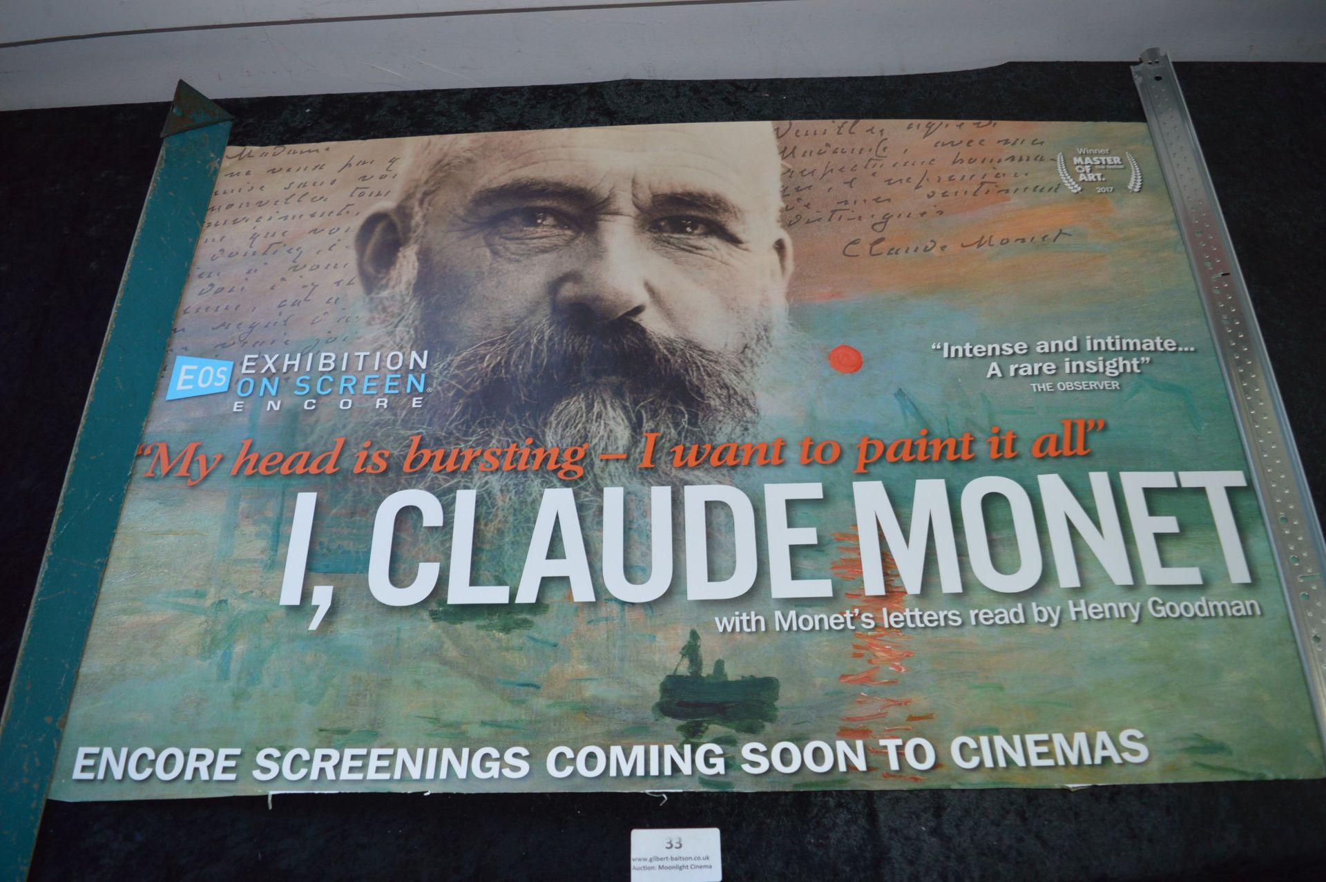 Cinema Poster - I, Claude Monet