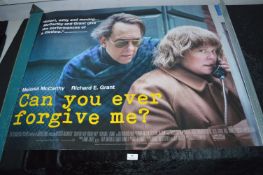 Cinema Poster - Can You Ever Forgive Me